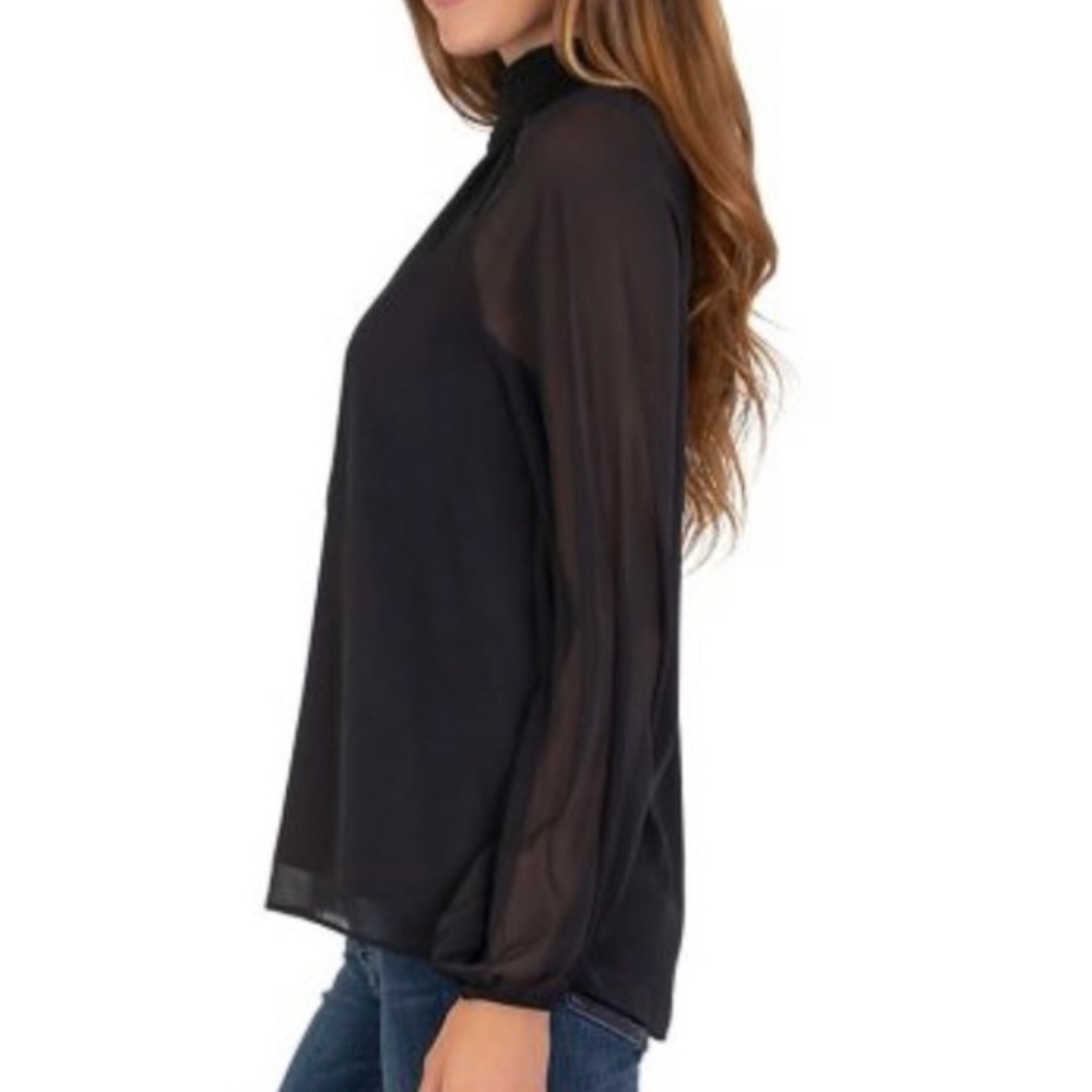 { Joie } - Limited Edition Long Sleeve Smocked Blouse - Picture 2 of 4